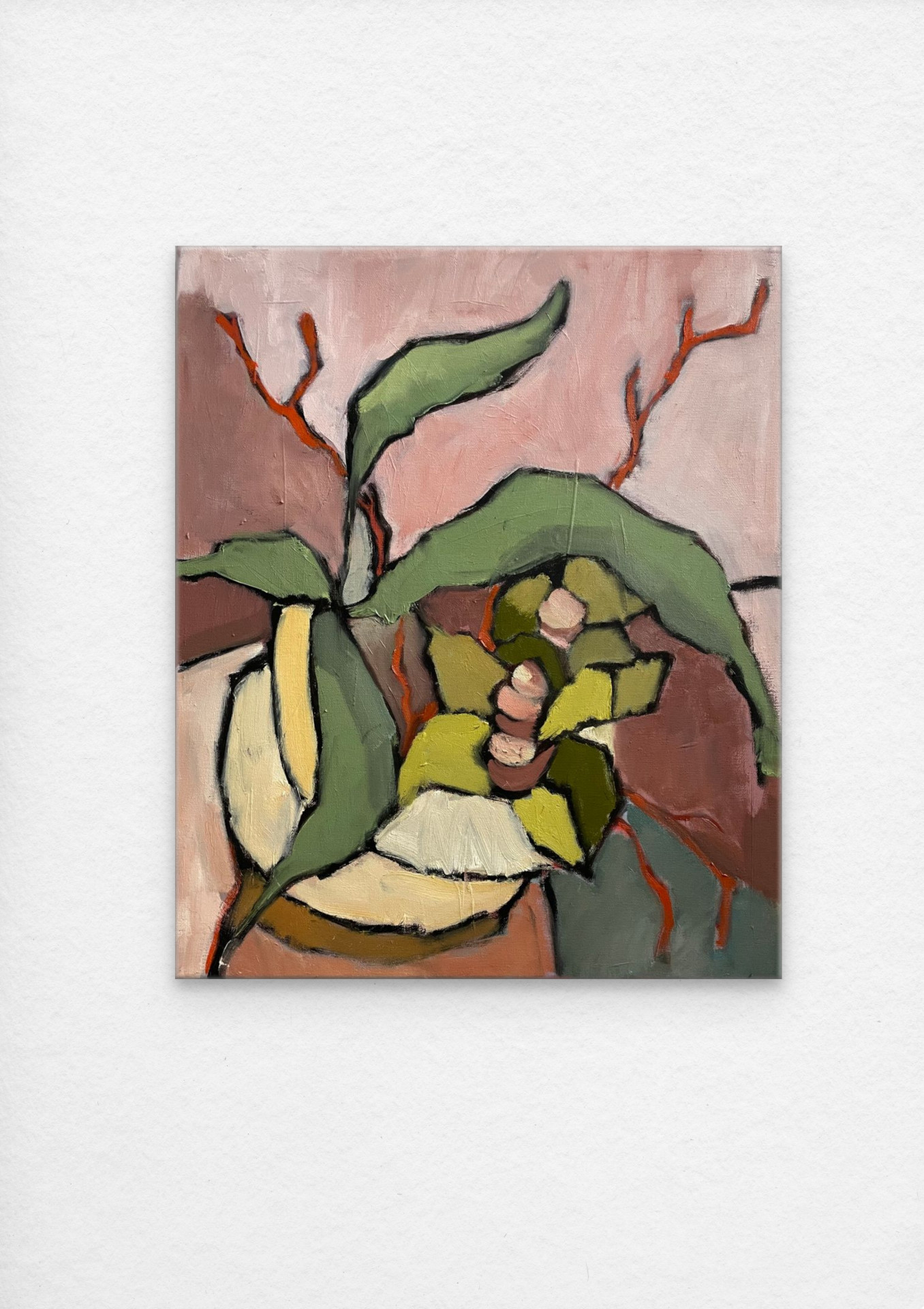 Painting of plant in pot