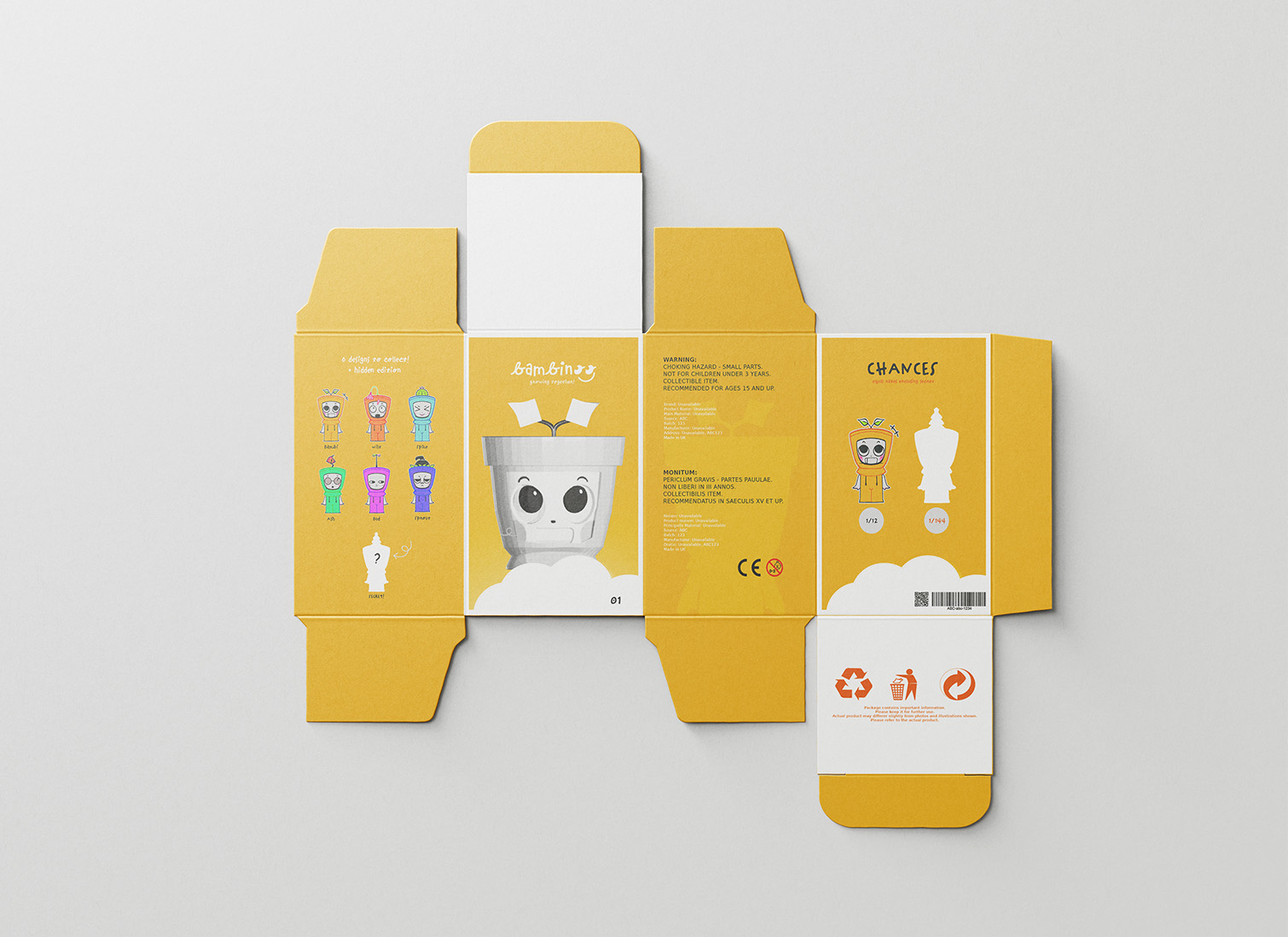 Design for yellow box
