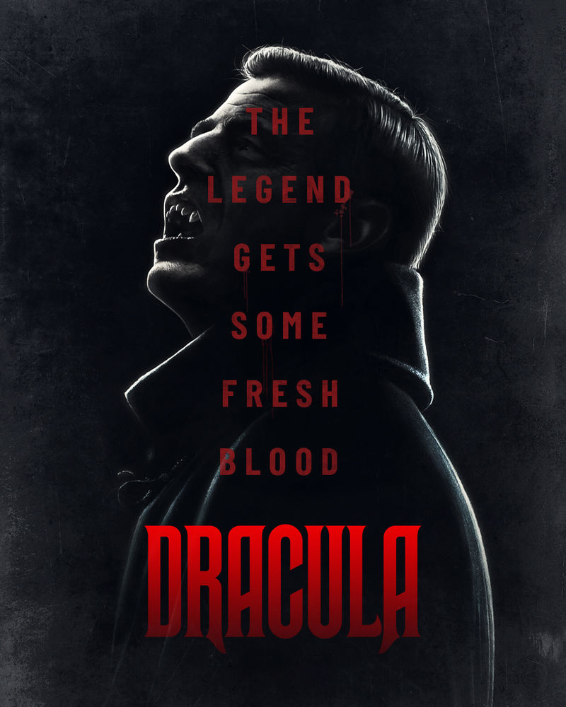 Poster for Dracula Netflix series