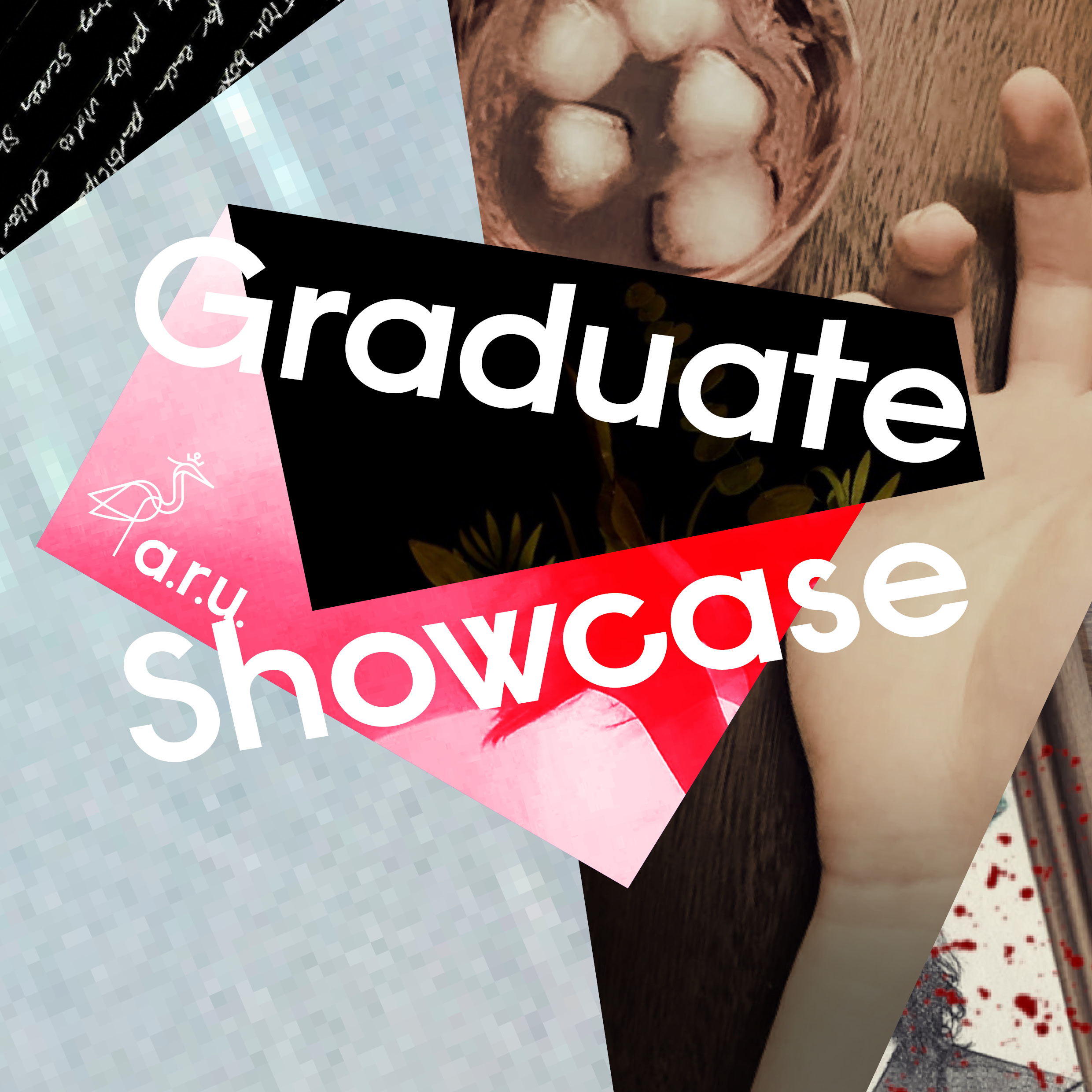 Graduate Showcase image pile.