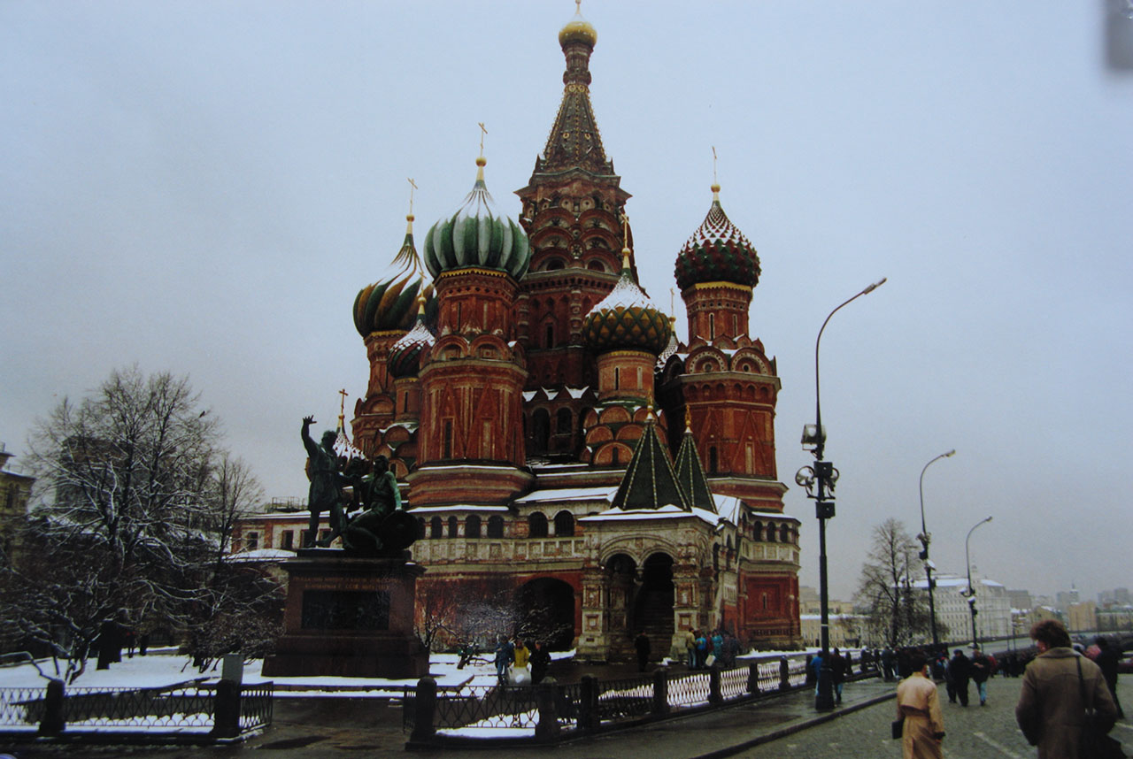 The Kremlin in winter 1993