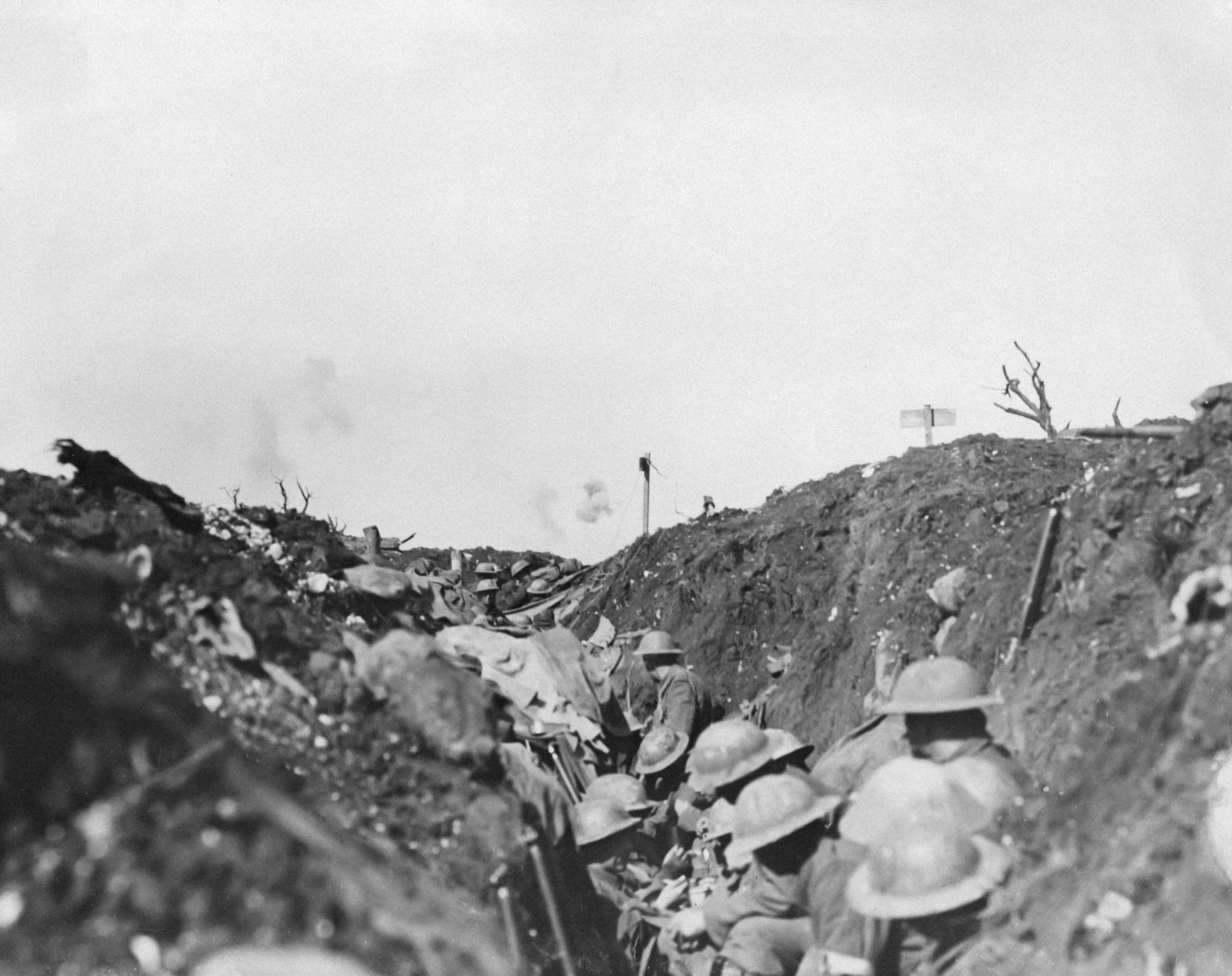 Image of World War One combat