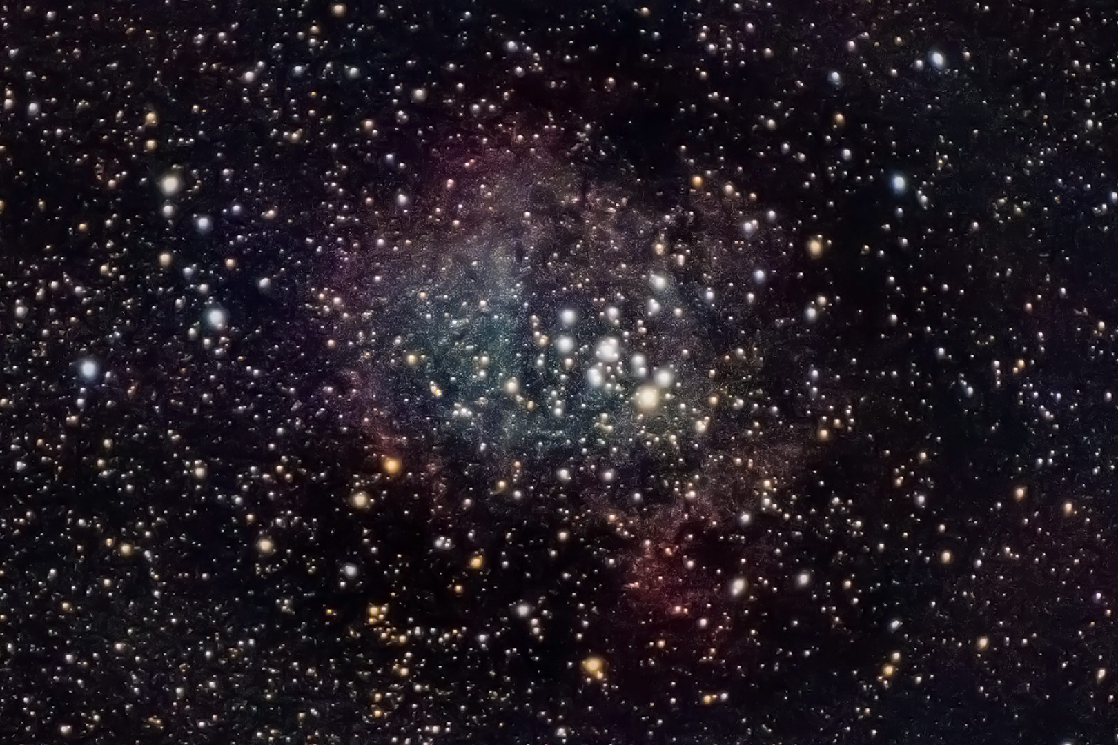 Photo of the Rosette Nubula