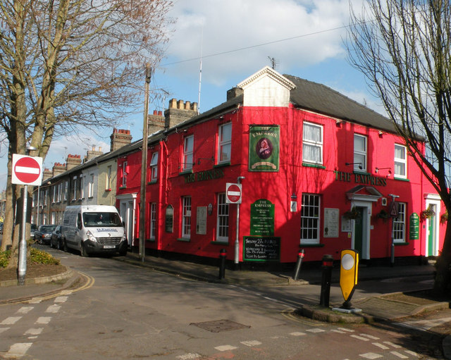 The Empress pub pictured from outside.