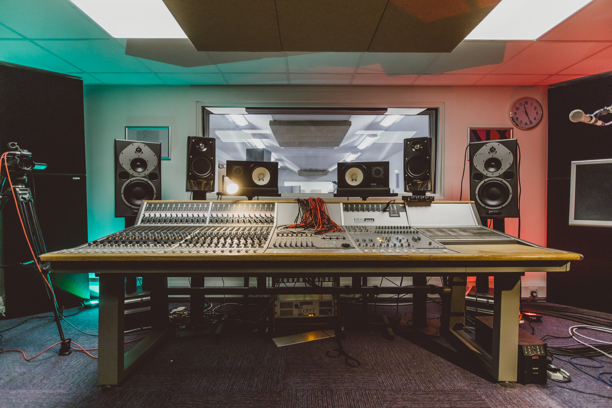 Mixing desk in Recording Studio 5