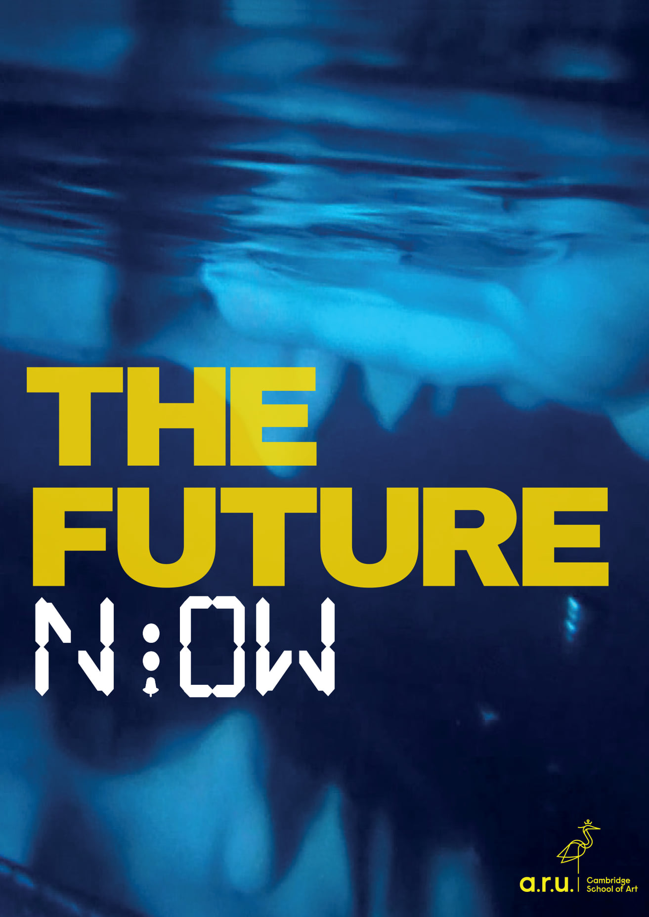 THE FUTURE N:OW exhibition poster.