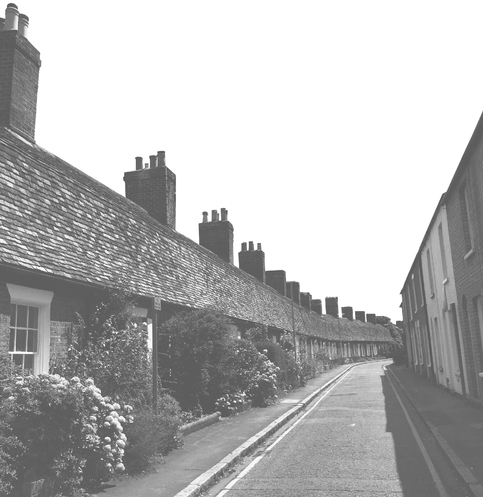 A row of cottages