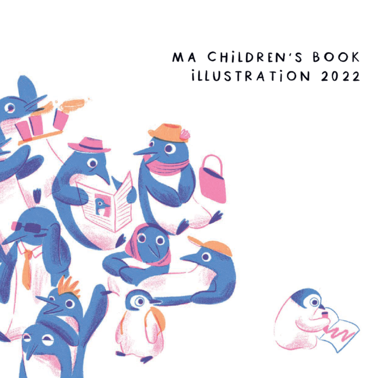 MA Children's Book Illustration 2022 Graduate Show artwork by Jessica Ciccolone.