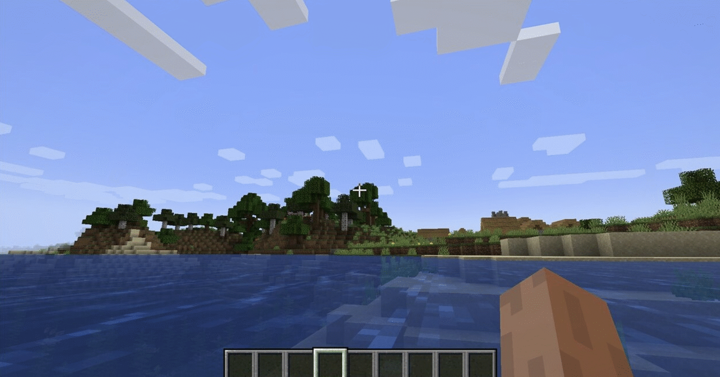 'Minecraft Block and Biomes' – screenshot by Emily Godden
