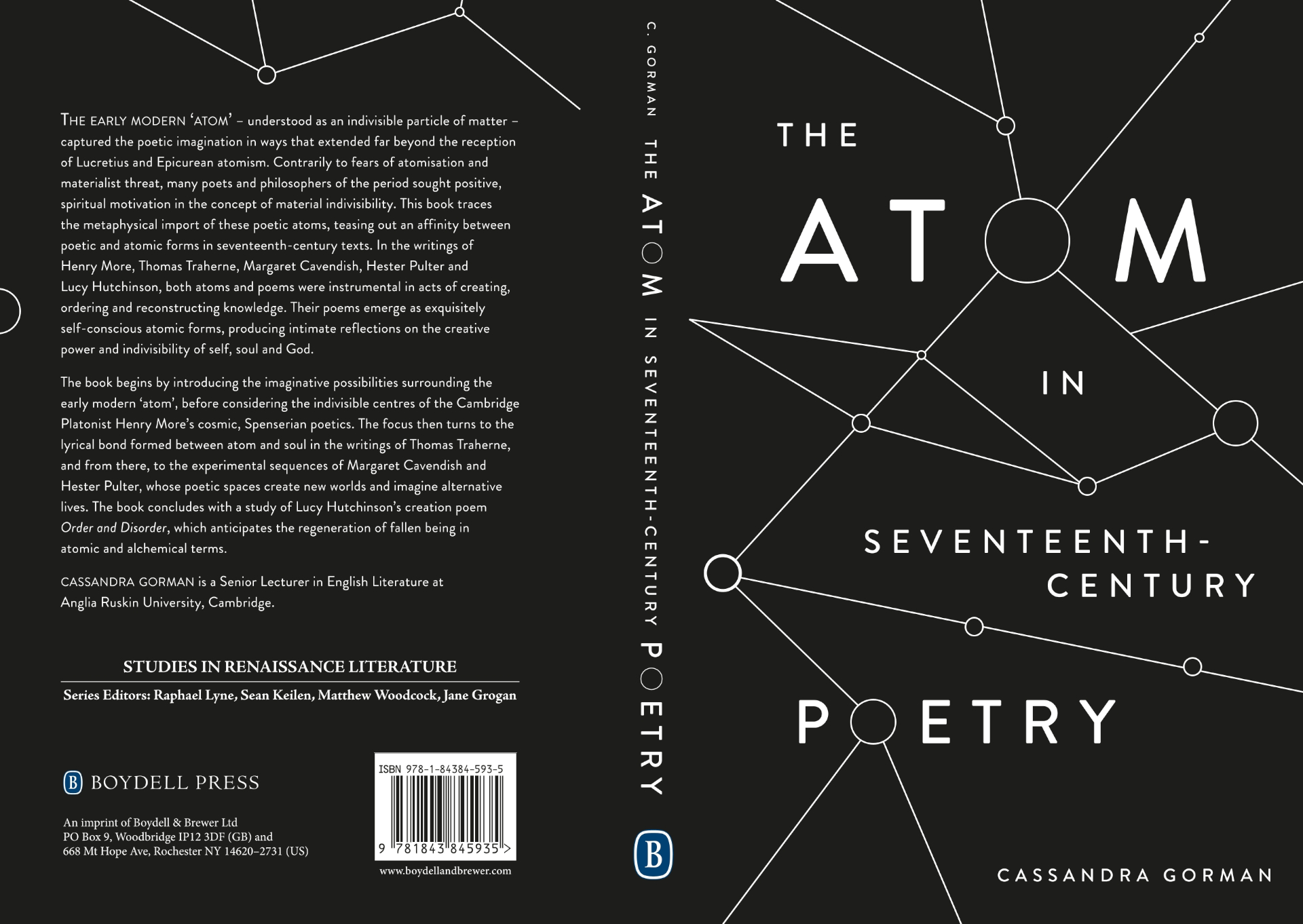 Cover of 'The Atom in Seventeenth Century Poetry'